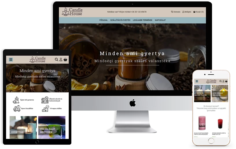 candle house webshop